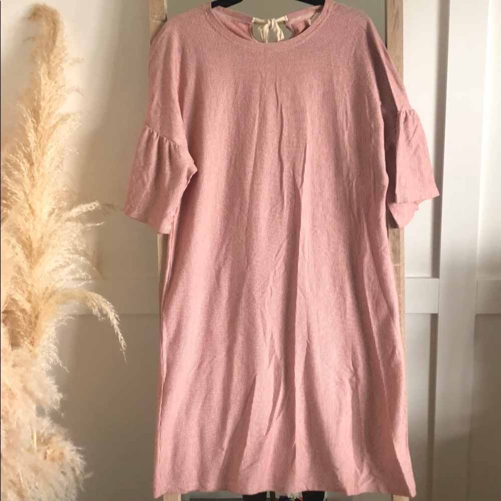 Shirt midi dress